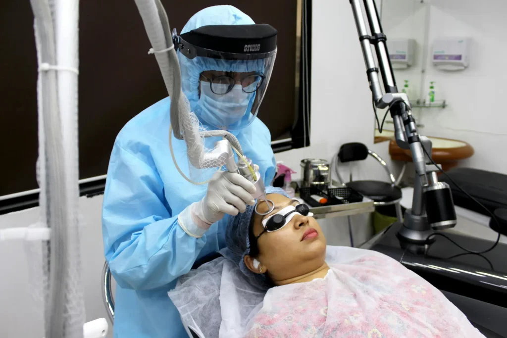 Fractional Laser